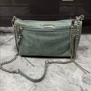 Rebecca Minkoff Teal MAC Bag - Like new
